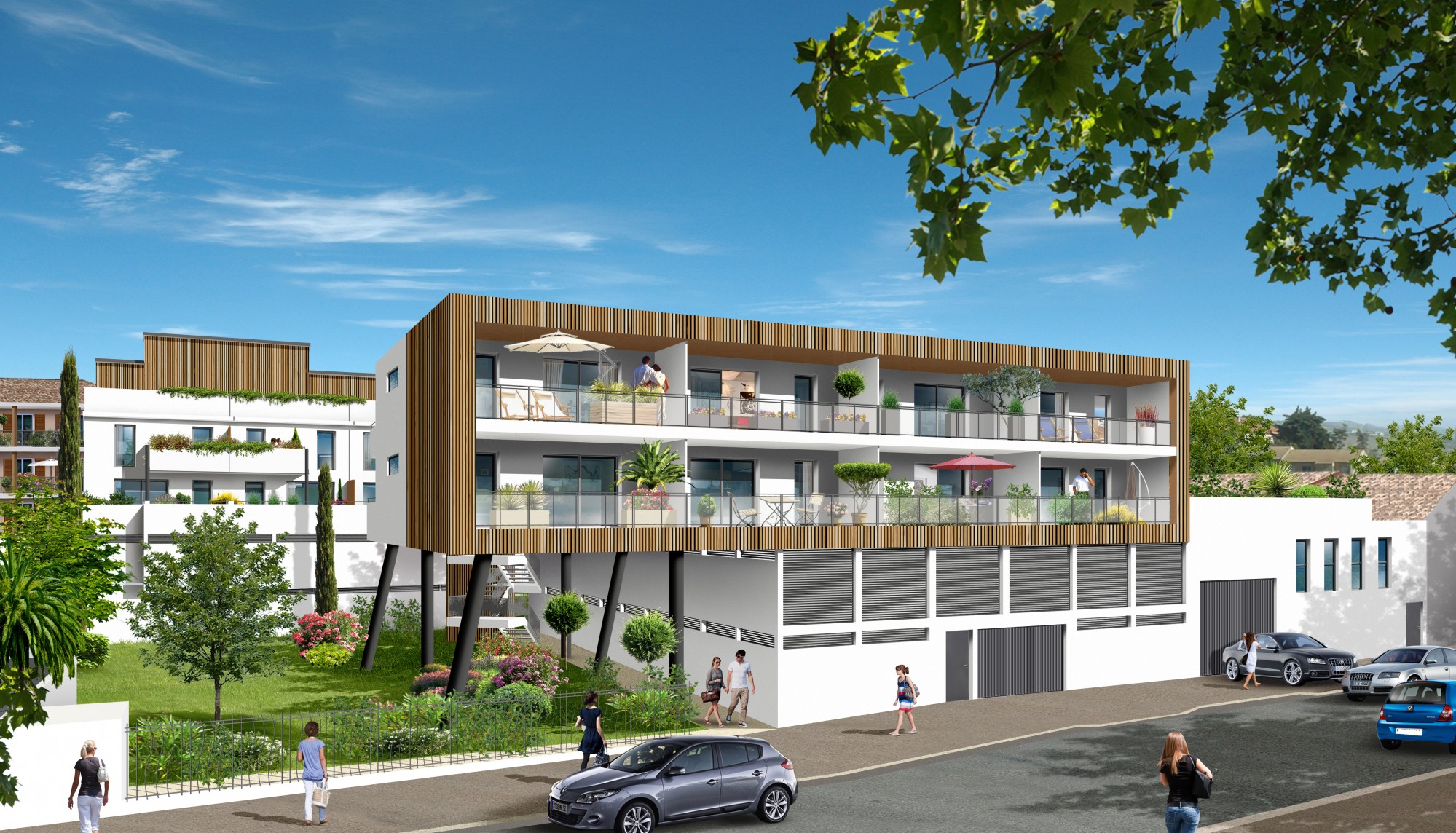 NOVITA : Appartements d'exceptions avec jardin privatif et multiples terrasses…13010 Marseille