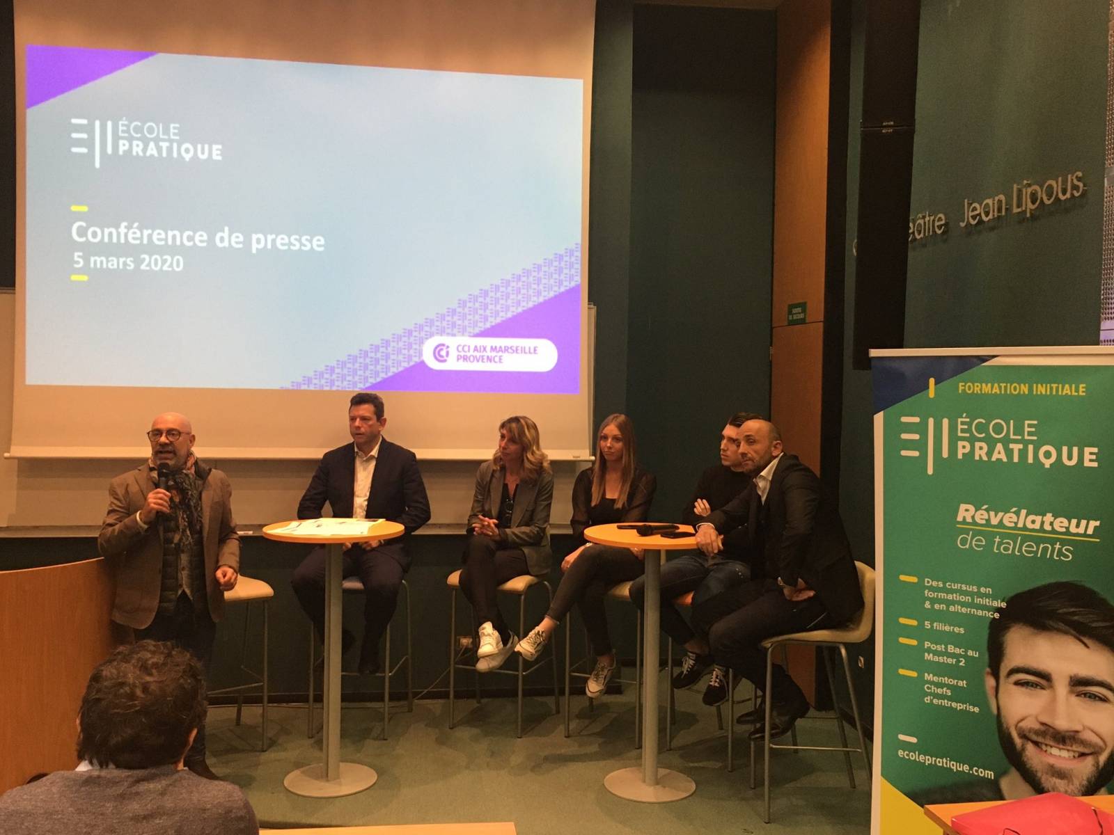 L’École Pratique se modernise pour mieux répondre aux besoins des entreprises du territoire (Made In Marseille, le 06 mars 2020)