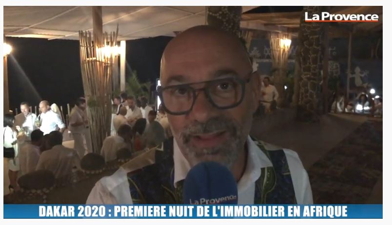 Dakar 2020 : première Nuit de l’Immobilier en Afrique (LA PROVENCE, le 09 février 2020)